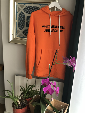Pull&Bear; Turuncu Erkek Sweatshirt 
