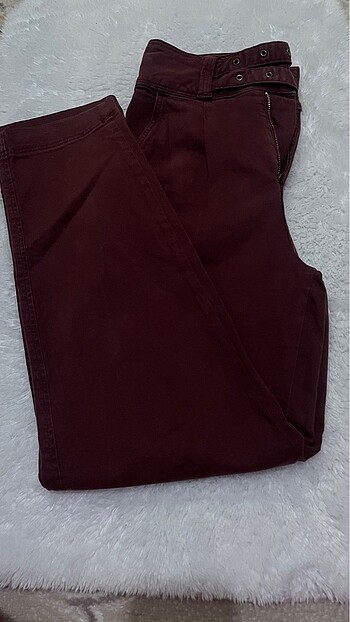 xs Beden bordo Renk Oxxo pantolon