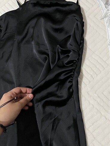 Zara Zara saten elbise