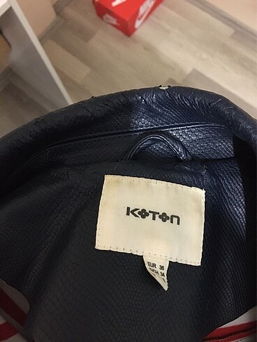 s Beden lacivert Renk Deri ceket
