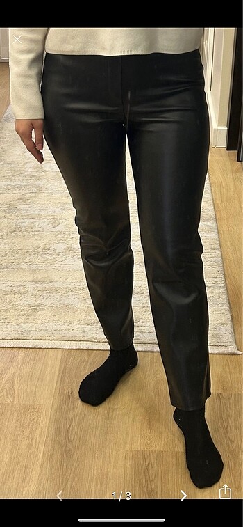 Stradivarius deri pantolon