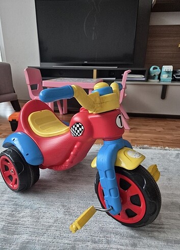Beden kırmızı Renk Dolu Üç tekerlekli bisiklet
