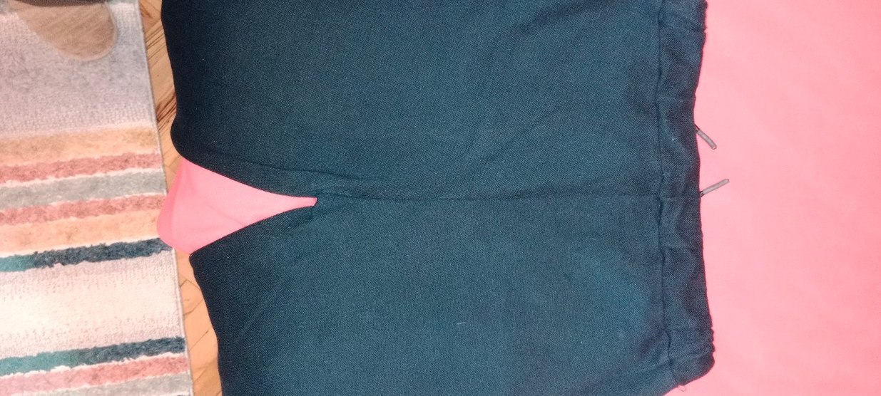 Siyah Baskılı Düğmeli Erkek Çocuk Pantolonu - Görsel 5