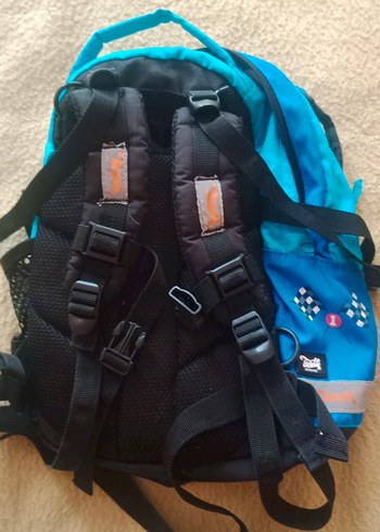 Renkli Mavi Çocuk Okul Sırt Çantası - Görsel 6