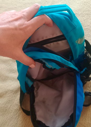 Renkli Mavi Çocuk Okul Sırt Çantası - Görsel 4