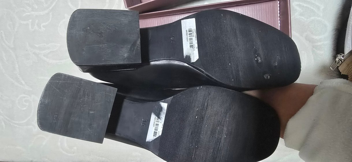 DERIMOD Siyah Kadın Topuklu Ofis Ayakkabısı - Görsel 3