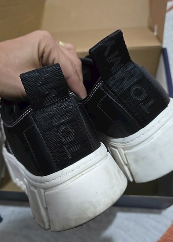 Tommy Hilfiger Siyah Platform Spor Ayakkabı - Görsel 10