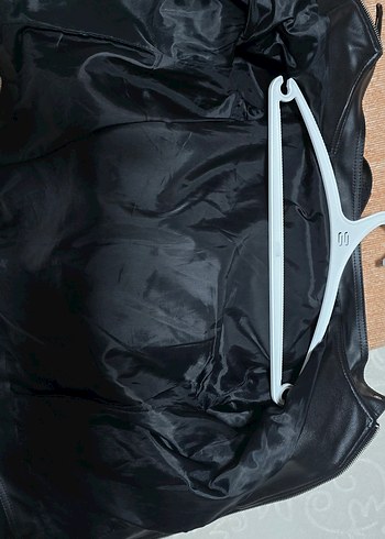 Siyah Biker Deri Kadın Ceket - Görsel 2