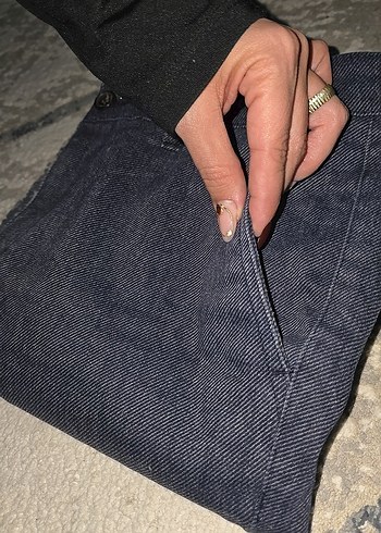 Lacivert Regular Fit Denim Pantolon - Görsel 8