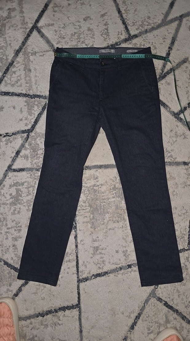 Lacivert Regular Fit Denim Pantolon - Görsel 2