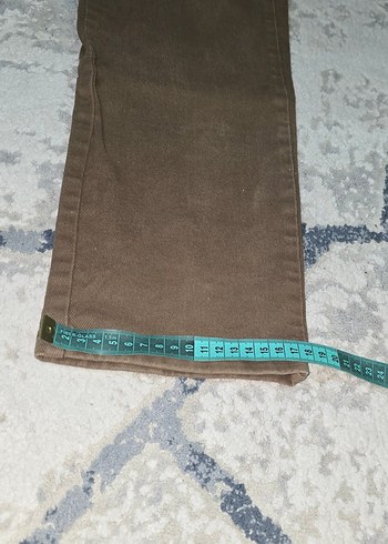 Kahverengi Erkek Jean Pantolon - Görsel 6