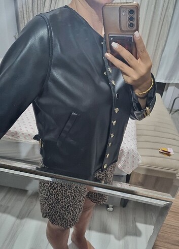 KAROL DERİ CEKET - Görsel 12