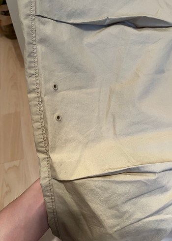 Bej-krem rengi orjinal converse bol kadın paraşüt pantolon - Görsel 7