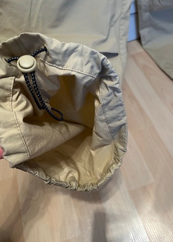 Bej-krem rengi orjinal converse bol kadın paraşüt pantolon - Görsel 6