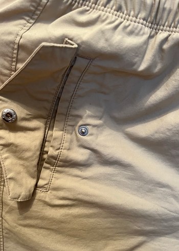 Bej-krem rengi orjinal converse bol kadın paraşüt pantolon - Görsel 5