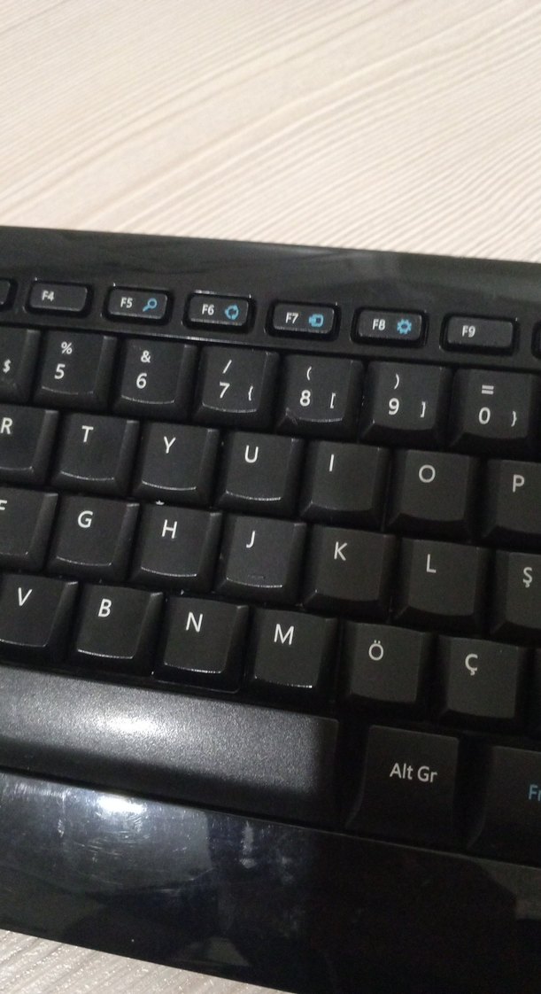 Klasik Siyah Standart Klavye - Görsel 2