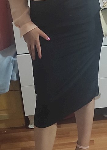 Pudra Pembe Uzun Kollu Kadın Gömlek - Görsel 7