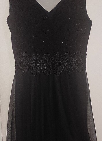 Siyah Davet Elbisesi - Görsel 10