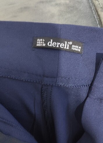 Lacivert Palazzo Pantolon  - Görsel 10