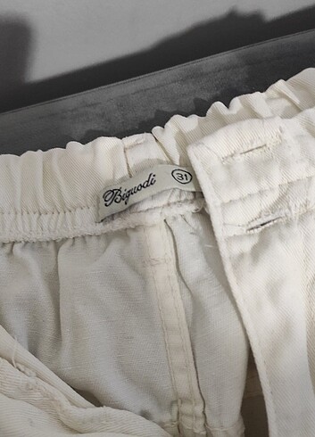 Kırık Beyaz pantolon - Görsel 6