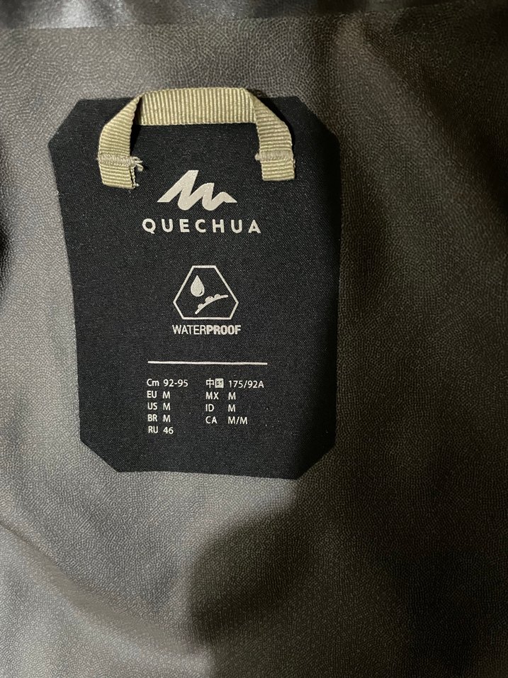 Quechua su geçirmez yağmurluk - Görsel 2