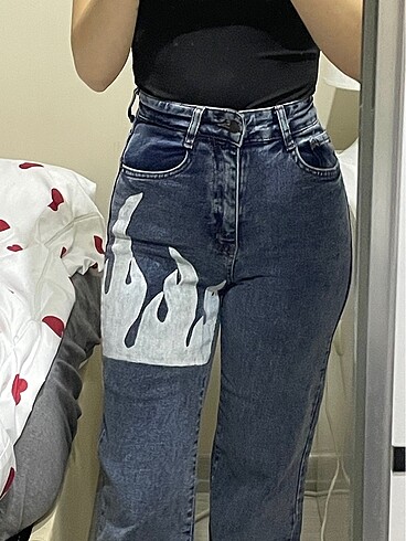 Alevli pinterest pantalonu