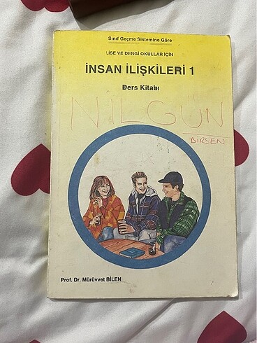 İnsan ilişkileri ders kitabı