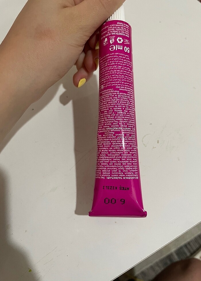 Ateş kızılı saç boyası - Görsel 4