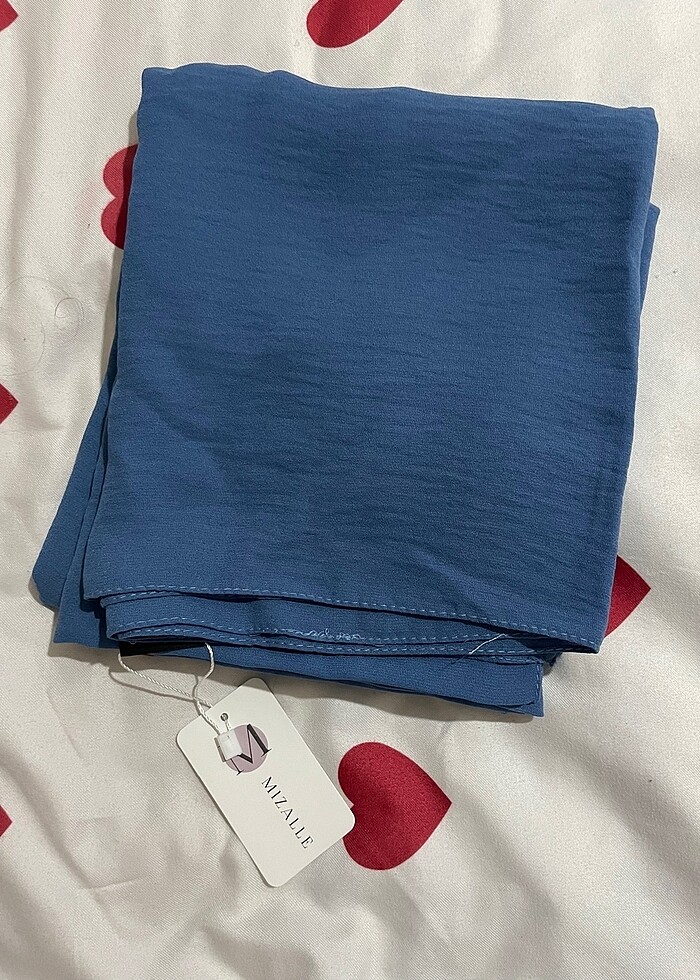 Mızalle kot mavi şal - Görsel 2