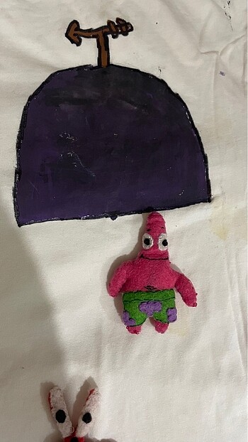Süngerboob figürlü tişört - Görsel 7