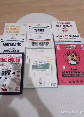 TYT-AYT Matematik ve Geometri Soru Bankası Seti