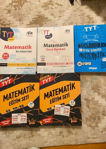 Beden TYT ve AYT hazırlık kitapları