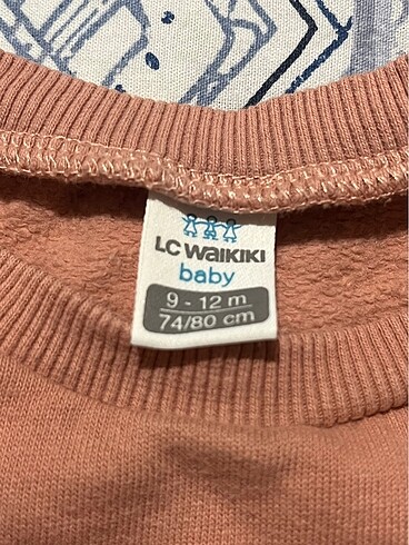 9-12 Ay Beden çeşitli Renk Lcw Erkek bebek sweatshirt