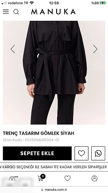 Diğer Manuka trenç tasarımlı gömlek