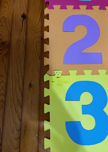 Renkli Sayılar Çocuk Yapbozu Matı - Görsel 4