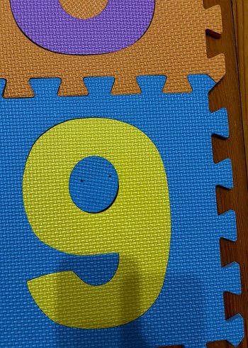 Renkli Sayılar Çocuk Yapbozu Matı - Görsel 5