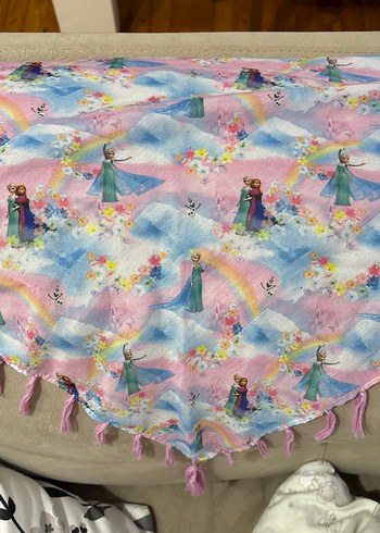 Püsküllü Elsalı Renkli çocuk fuları - Görsel 3