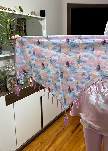 Püsküllü Elsalı Renkli çocuk fuları - Görsel 2