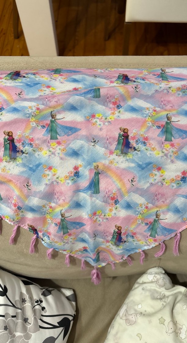 Püsküllü Elsalı Renkli çocuk fuları - Görsel 3