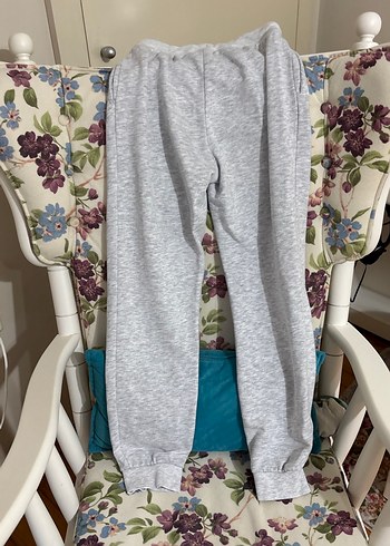 Kız çocuk gri eşofman altı - Görsel 3