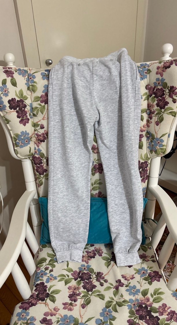 Kız çocuk gri eşofman altı - Görsel 3