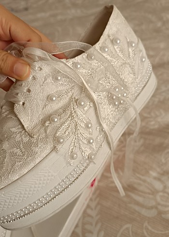 gelinlik ayakkabısı spor - Görsel 7