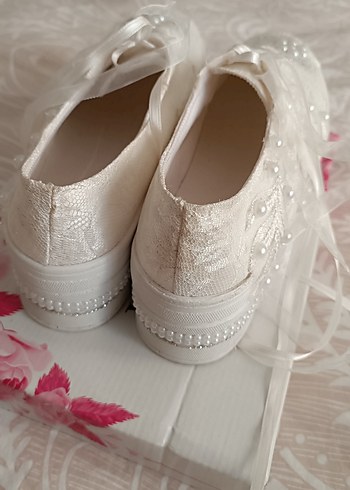 gelinlik ayakkabısı spor - Görsel 8