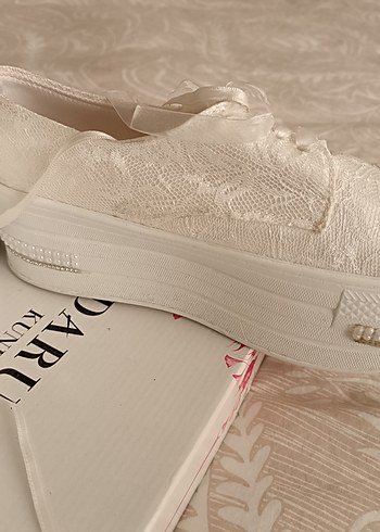 gelinlik ayakkabısı spor - Görsel 5