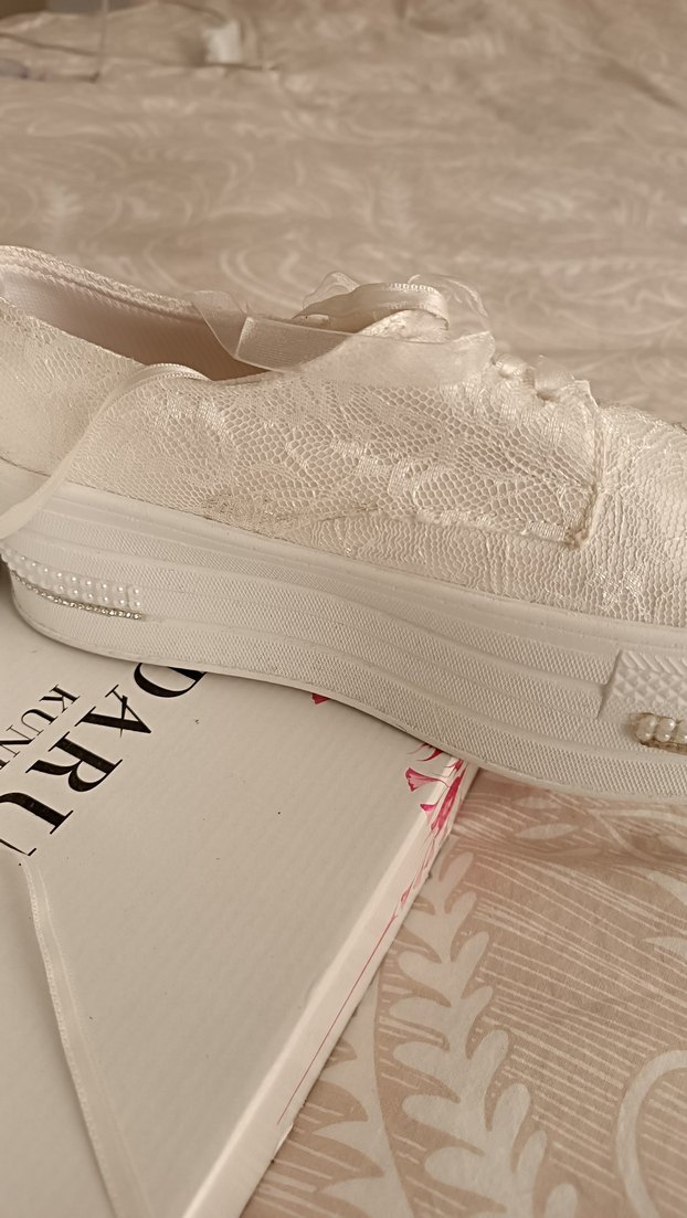 gelinlik ayakkabısı spor - Görsel 5