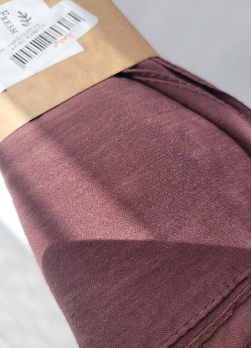 Beden kahverengi Renk FRESH SCARF PAMUK CRASH
