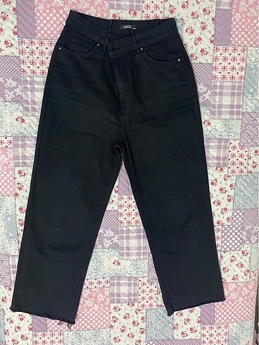 Yüksek Bel Straight Fit Kadın Jean Pantolon