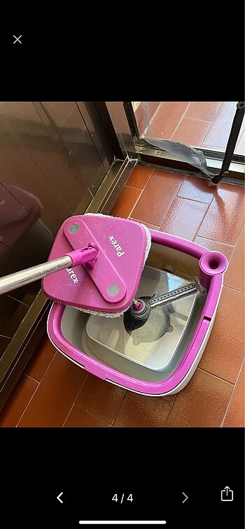 Parex Temiz su-kirli su ayiran set mop - Görsel 4