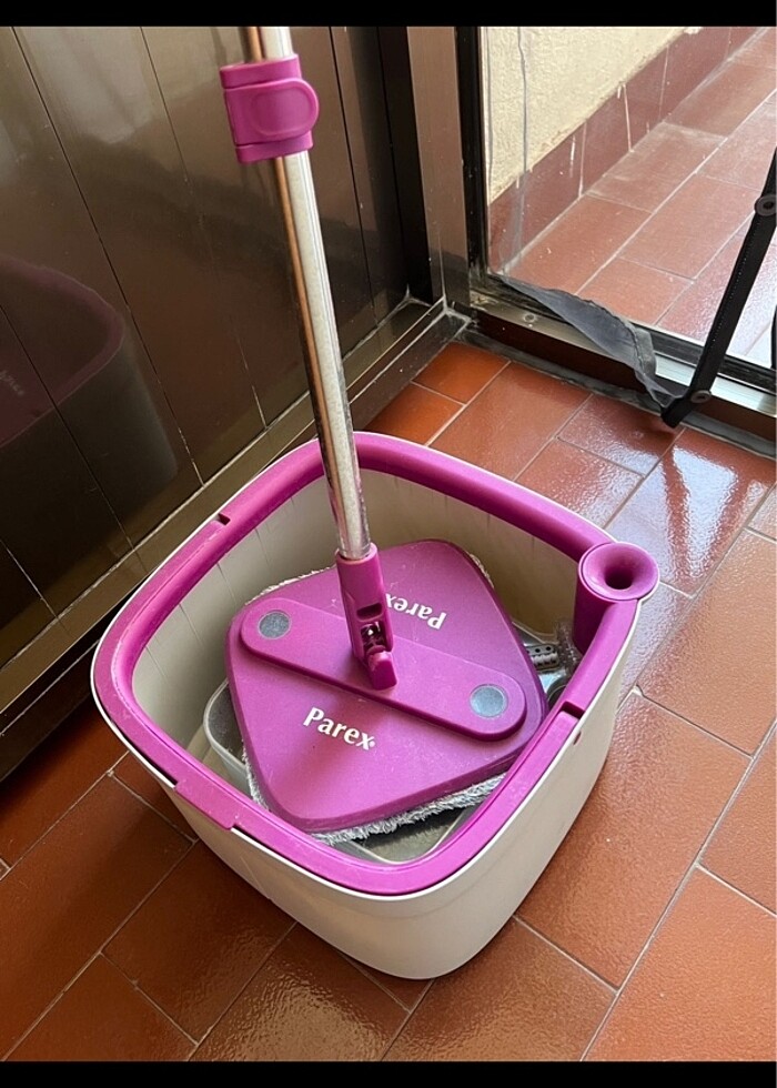 Parex Temiz su-kirli su ayiran set mop - Görsel 3