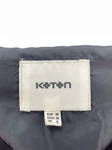 36 Beden siyah Renk Koton Mont %70 İndirimli.